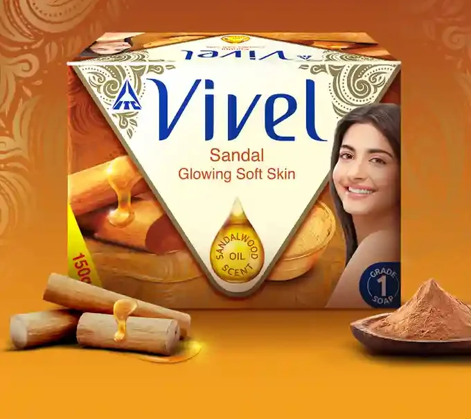 Vivel Pure Sandal Oil Soft & Glowing Skin Soap 42g - extra image