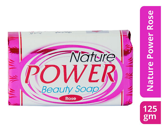 Nature Power Beauty Soap (Rose )- 125 gm