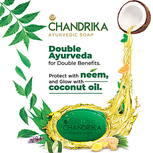 Chandrika Ayurvedic Soap 125g - extra image