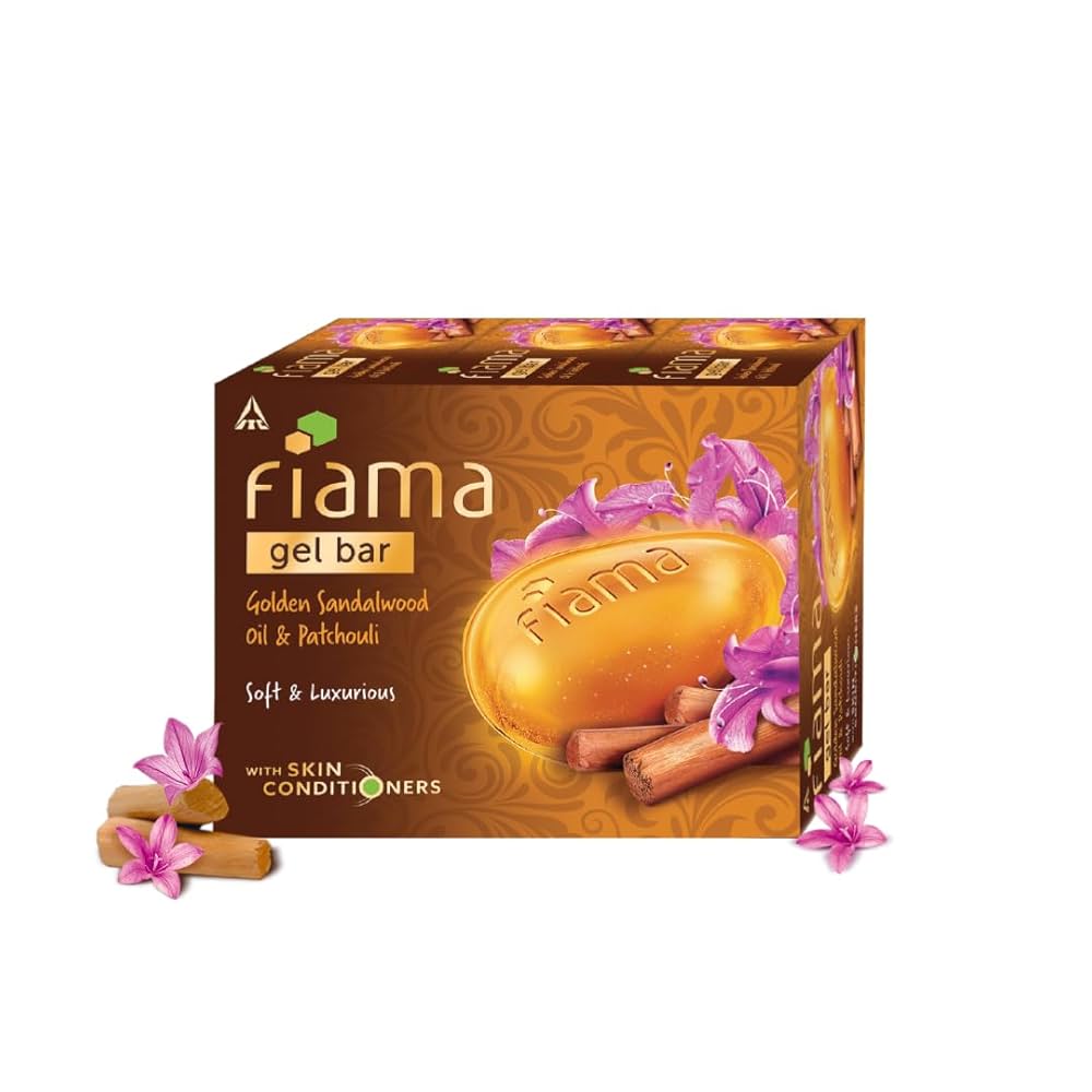 Fiama Gel Bar Golden Sandalwood Oil & Patchouli - 75g