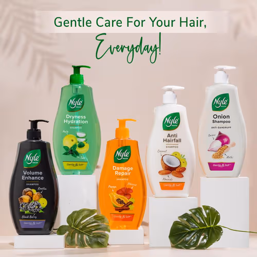 Nyle Naturals Reetha and BlackBerry Volume Enhance Shampoo 90 ml - extra image