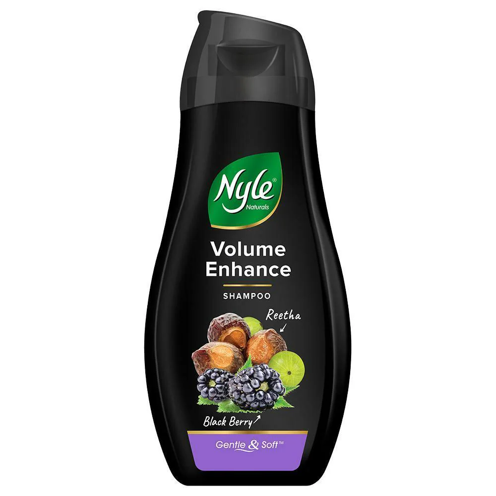 Nyle Naturals Reetha and BlackBerry Volume Enhance Shampoo 90 ml