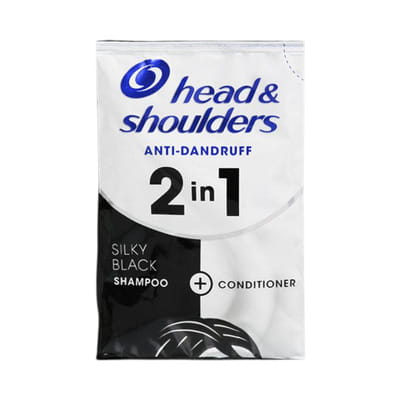 Head & Shoulder 2 in 1 Shiny Black Shampoo + Conditioner 8ml