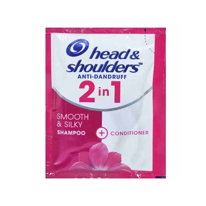 Head & Shoulder 2 in 1 Soft & Silky Shampoo + Conditioner 8ml
