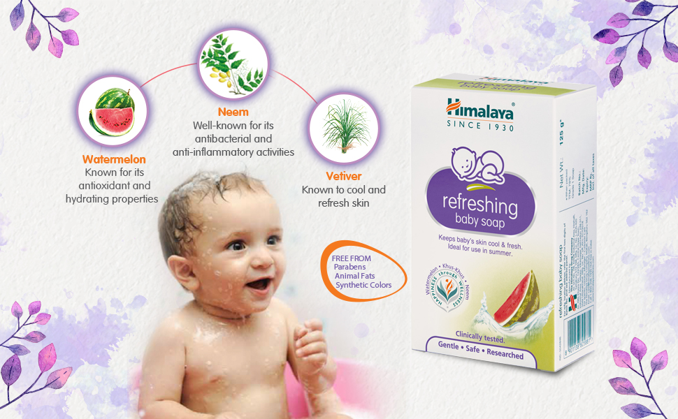 Himalaya Refreshing Baby Soap 125g - extra image