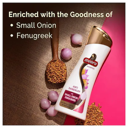 Meera Small Onion Fenugreek Shampoo 5.5 ml - extra image