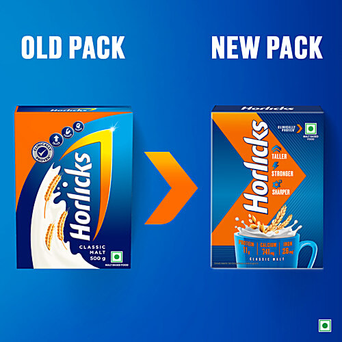 Horlicks Classic Malt 500g Box - extra image