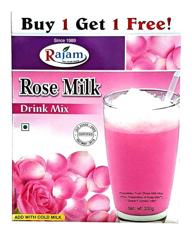 Rajam Rose Drink Mix - 200g Buy 1 Get 1 Free