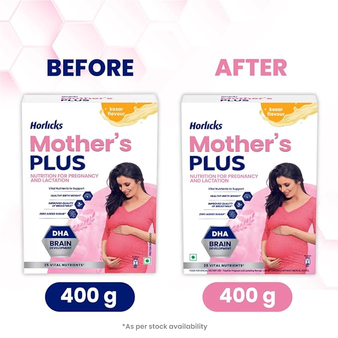 Horlicks Women's Plus Kesar Flavour 400g Box - extra image