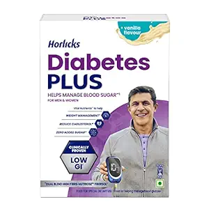 Horlicks Diabetes Plus Vanilla Flavour 400g Box