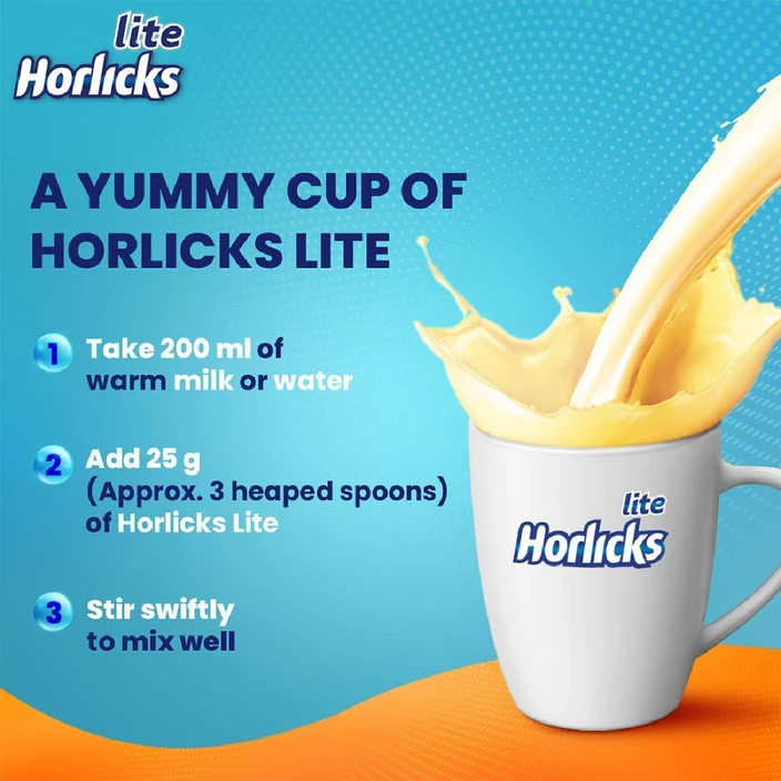 Lite Horlicks Badam Flavour 400g - extra image