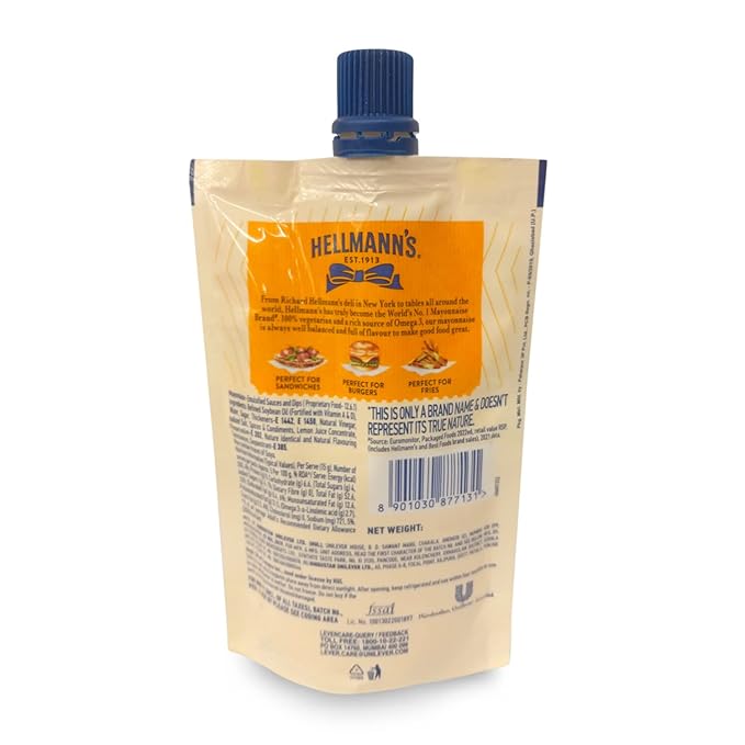 Hellmann's Real Mayonnaise 85g - extra image