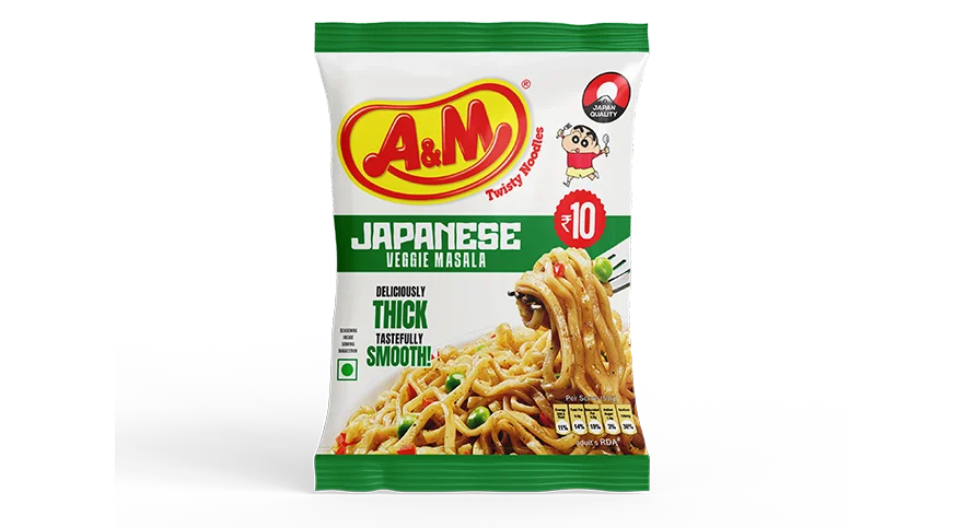 A&M Noodles Value Pack:- Veggie Masala 50g