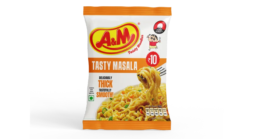 A&M Noodles Value Pack: Tasty Masala 50g