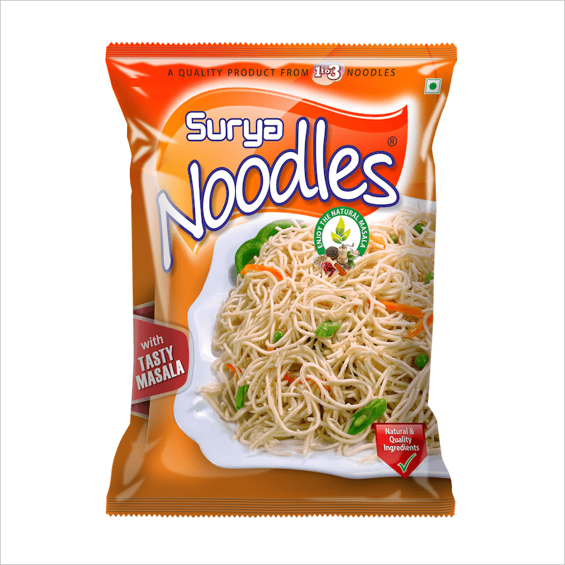 Surya Noodles With Masala (Hakka / Dried Noodles) 180gm