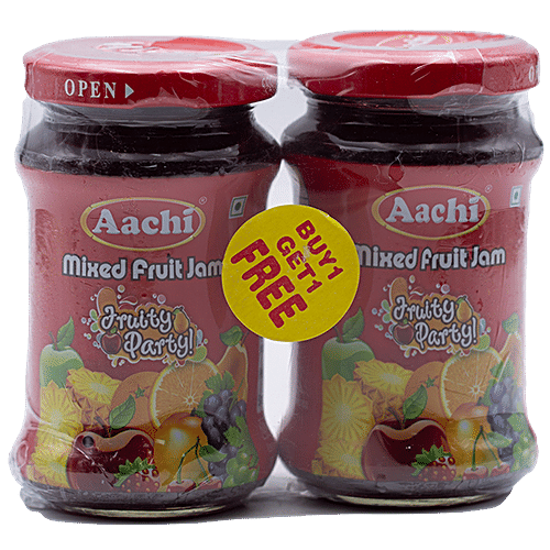Aachi Mixed Fruit Jam (200g + 200g = 400g)