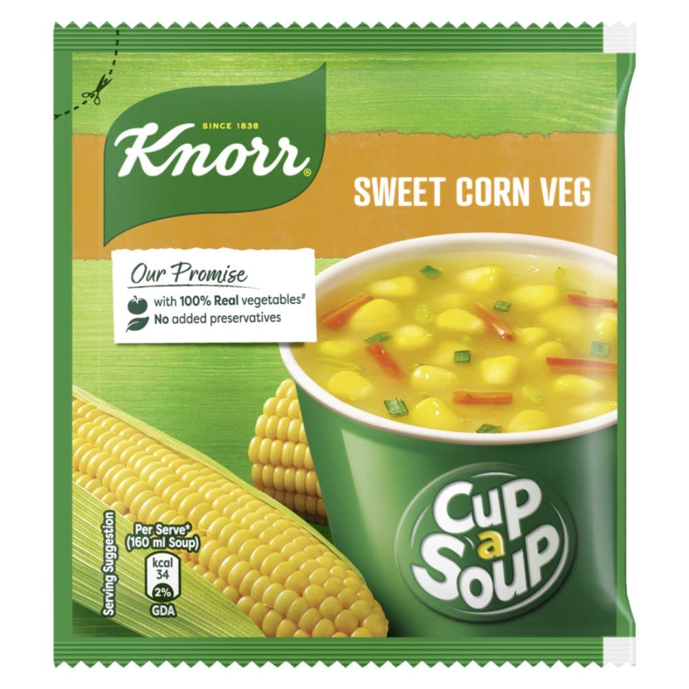 Knorr Instant Sweet Corn Cup A Soup 9.5gm