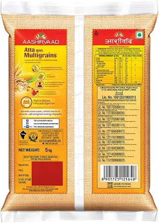 Aashirvaad Atta with Multigrains 1kg - extra image