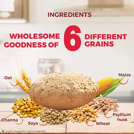 Aashirvaad Atta with Multigrains 1kg - extra image