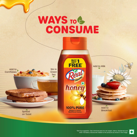 Real Health Honey (550g + 550g = 1100g) - extra image