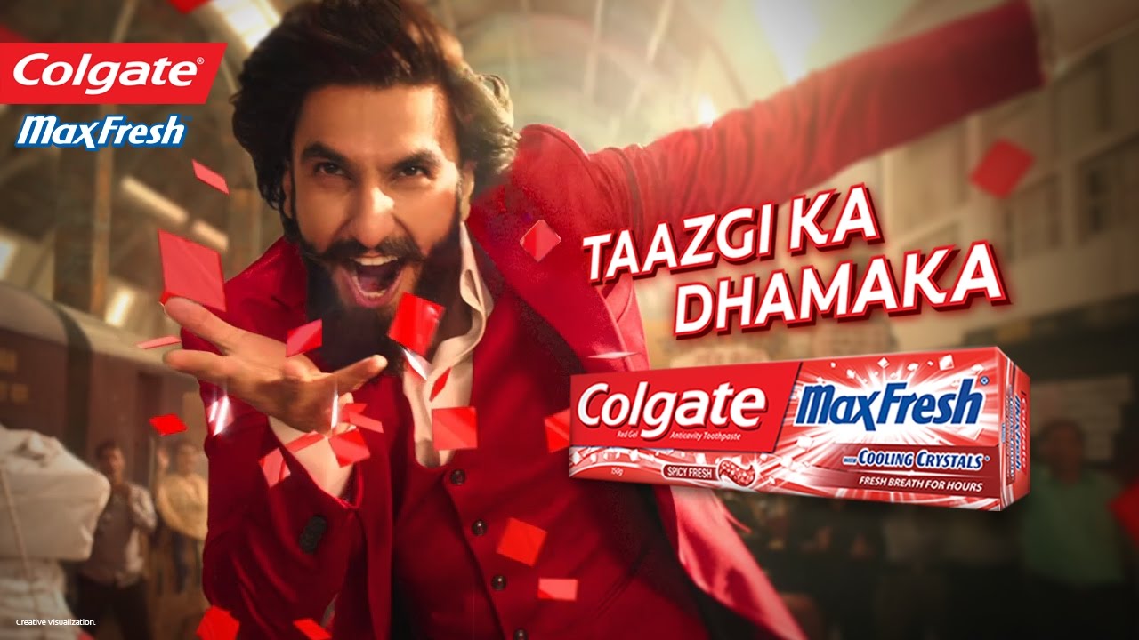 Colgate MaxFresh Bad Breath Treatment Toothpaste, Red Gel Paste with Menthol for Super Fresh Breath, 150g (Spicy Fresh) - extra image