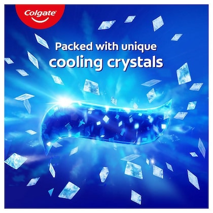 Colgate MaxFresh Breath Freshner Cavity Protection Toothpaste, 81g, Peppermint Ice, Blue Gel Paste with Menthol, Cooling crystals for fresh breath - extra image