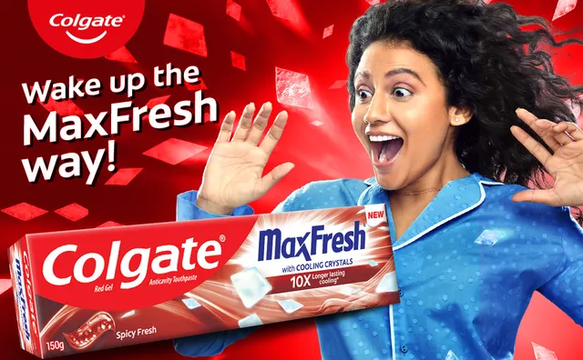 Colgate MaxFresh Bad Breath Treatment Toothpaste, Red Gel Paste with Menthol for Super Fresh Breath, 150g (Spicy Fresh) - extra image