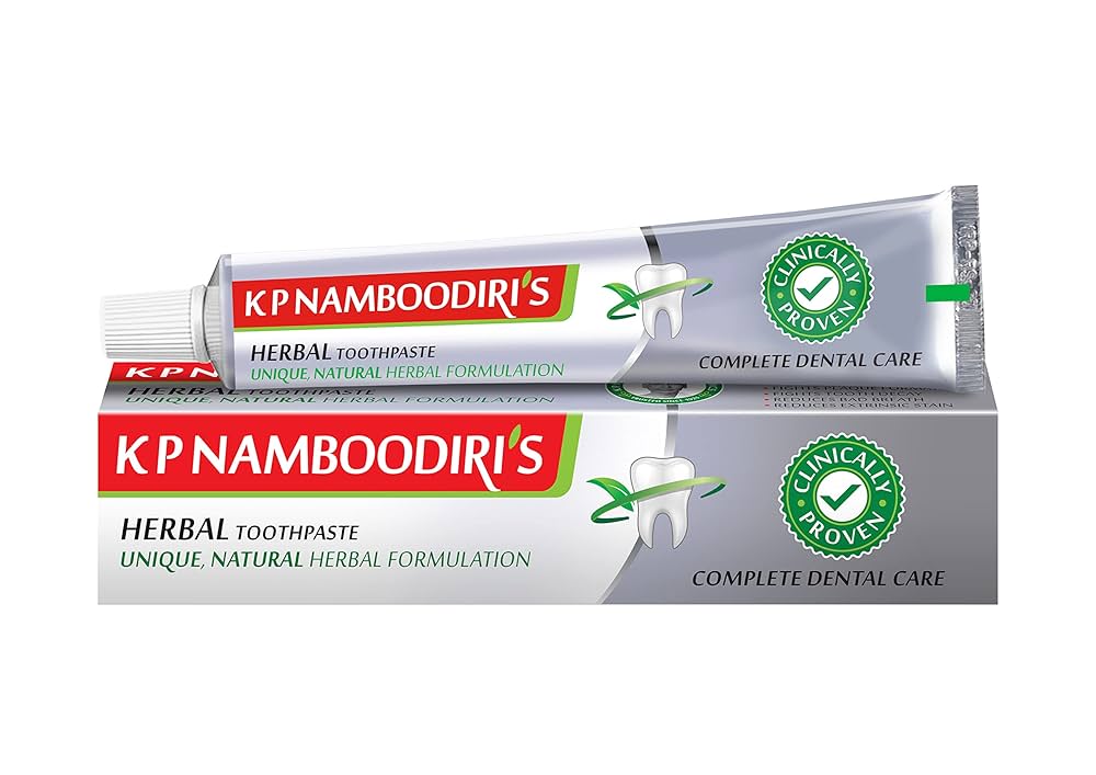 K.P. NAMBOODIRI S Herbal Toothpaste -100gm