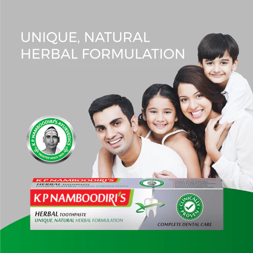 K.P. NAMBOODIRI S Herbal Toothpaste -40gm - extra image