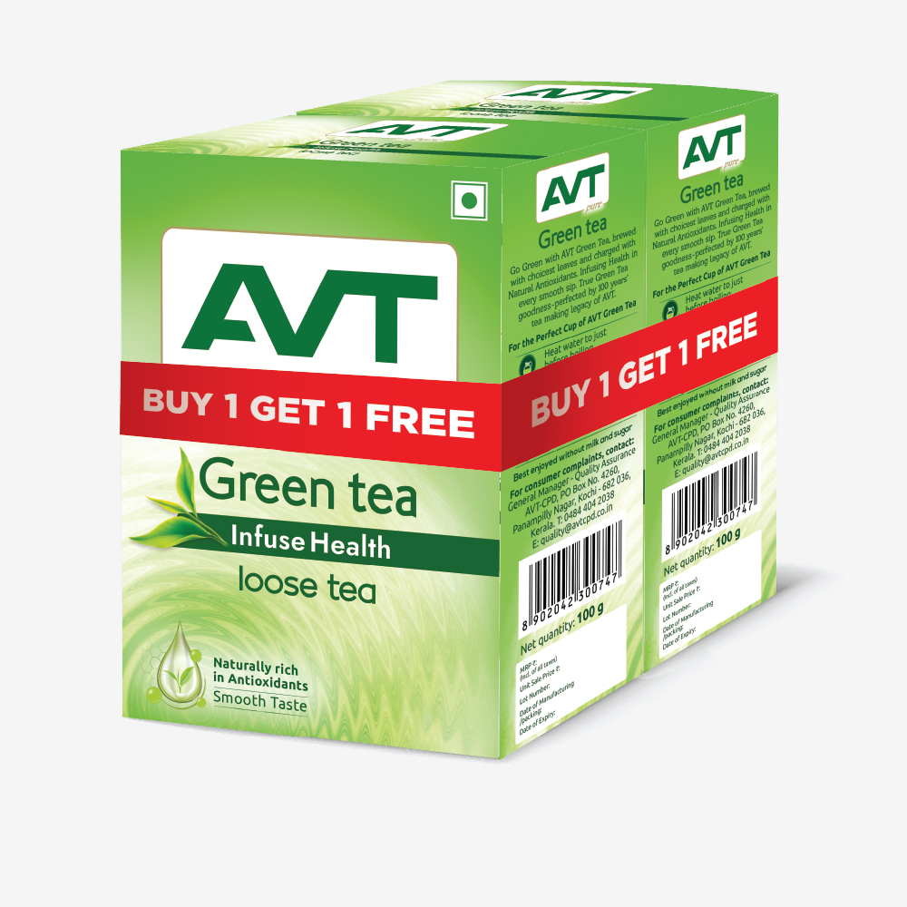 AVT Pure Green Tea (100g + 100g)