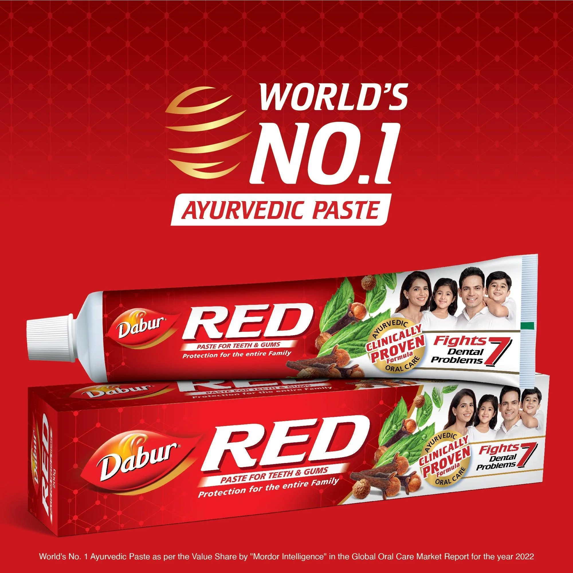 Dabur Red Toothpaste - 16gm | Ayurvedic Paste | Provides Germ Protection, Cavity Protection, Plaque Removal | Prevents Gum Bleeding, Yellow Teeth, Toothache, Bad Breath - extra image