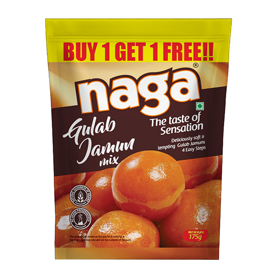 Naga Gulab Jamun Mix 175g (Buy 1 Get 1 Free)