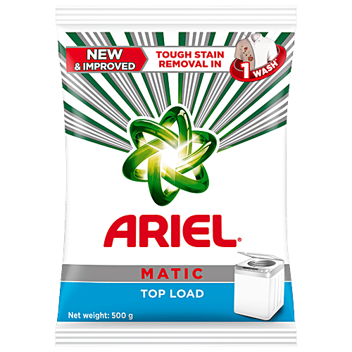 Ariel Matic Top Load Washing Powder 500g