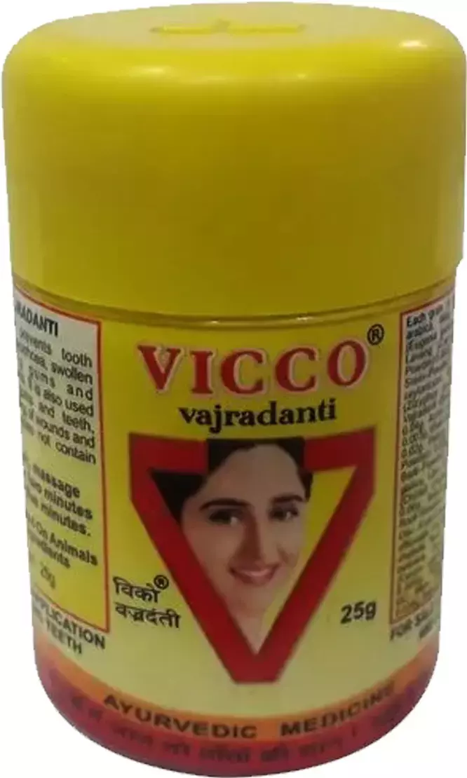 Vicco Vajradanti Tooth Powder - 25g