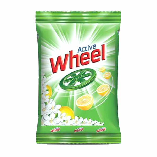 Active Wheel 2 in 1 Detergent Washing Powder 500g