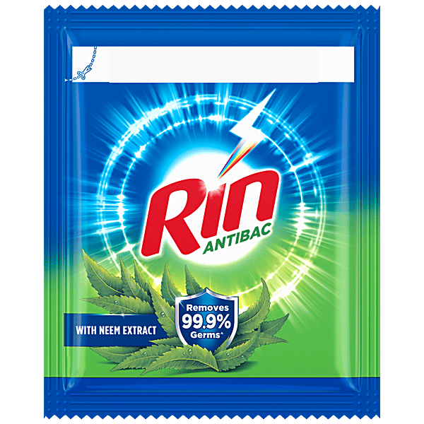 Rin Antibac with Neem Detergent Washing Powder 500g