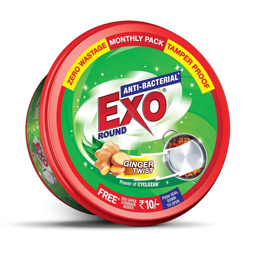 Exo Anti Bacterial Round Bar Soap - 500g