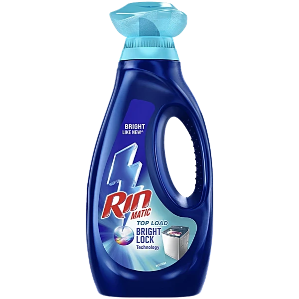 Rin Detergent Liquid 850ml Bottel- Top Load
