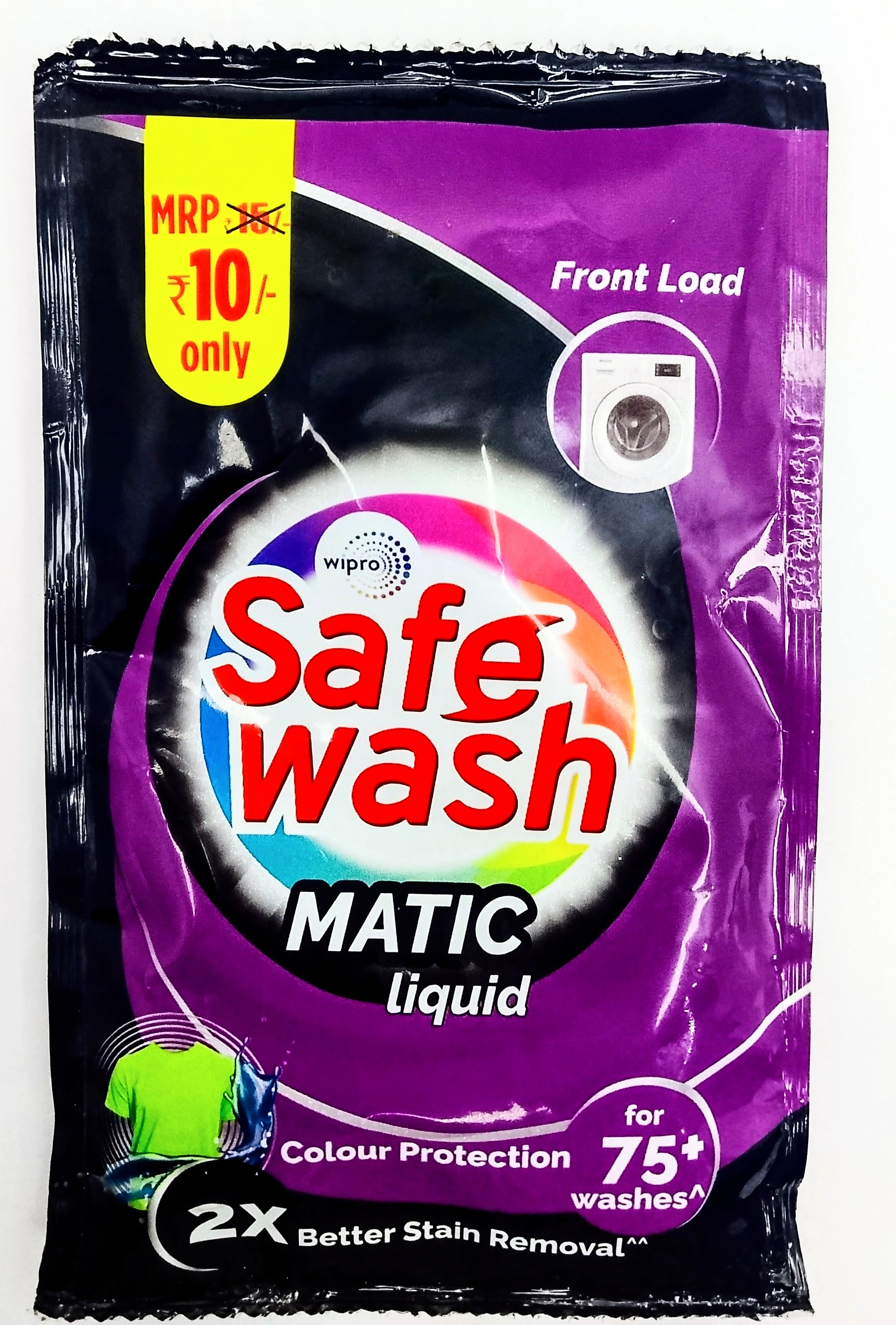 Safe Wash Matic Liquid - Rs 10