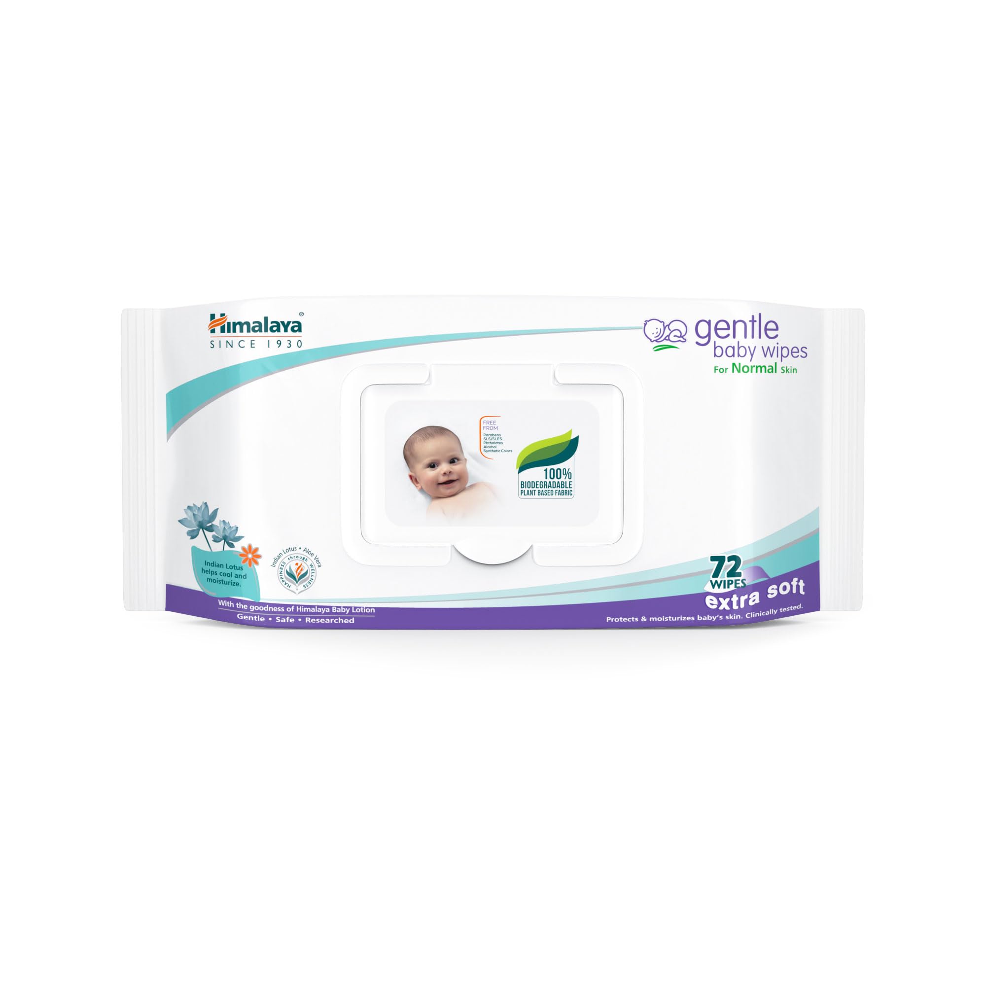 Himalaya Baby Wipes 72N