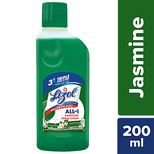 Lizol Disinfectant Surface Cleaner Jasmine - 200ml