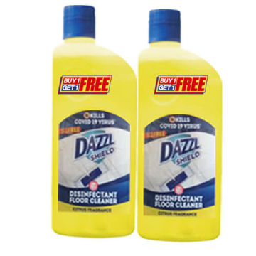 Dazzl Shield Disinfectant Floor Cleaner Citrus Fragrance - 1 litre