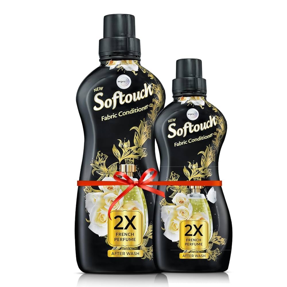 Softouch 2X French Perfume After Wash Fabric Conditioners 800ml + 210ml Free