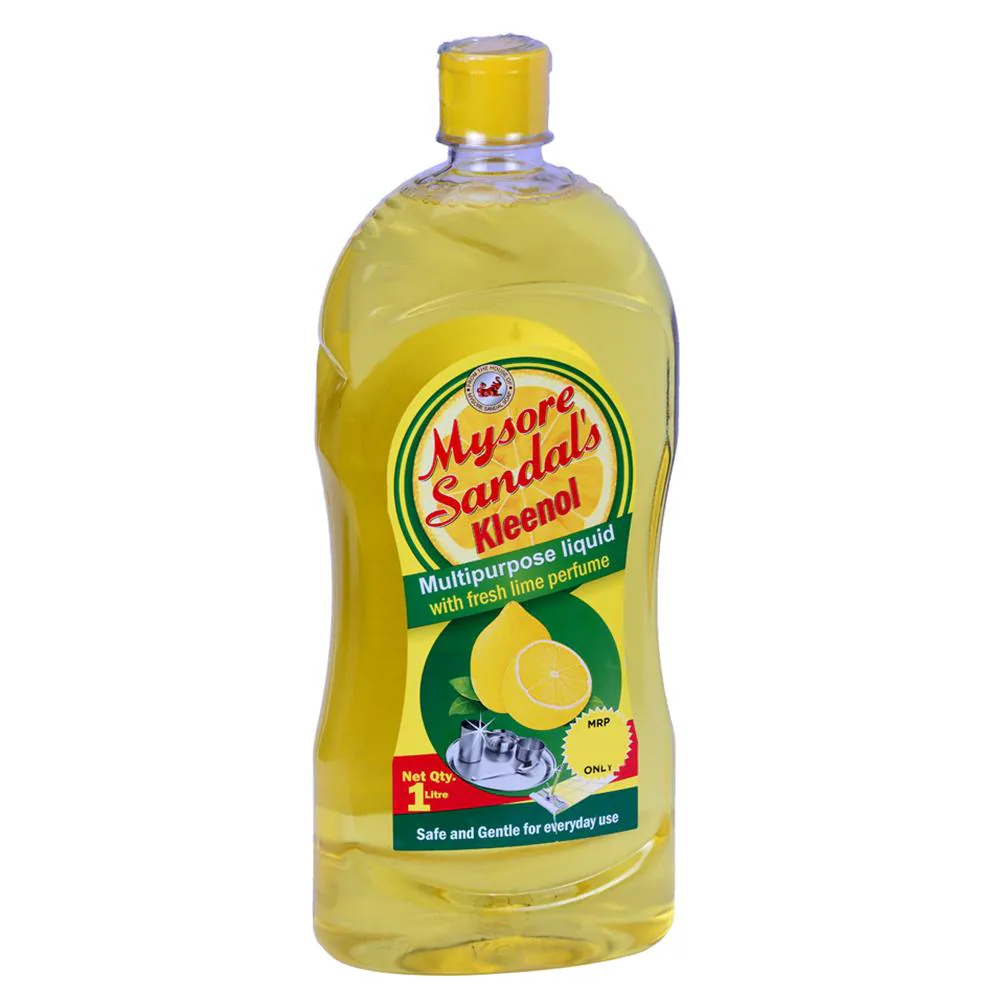 Mysore Sandal's Kleenol Fresh Lime Perfume Multipurpose Liquid 1 L
