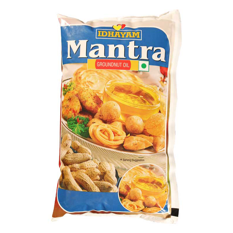 Idhayam Mantra Groundnut Oil 1L Pack