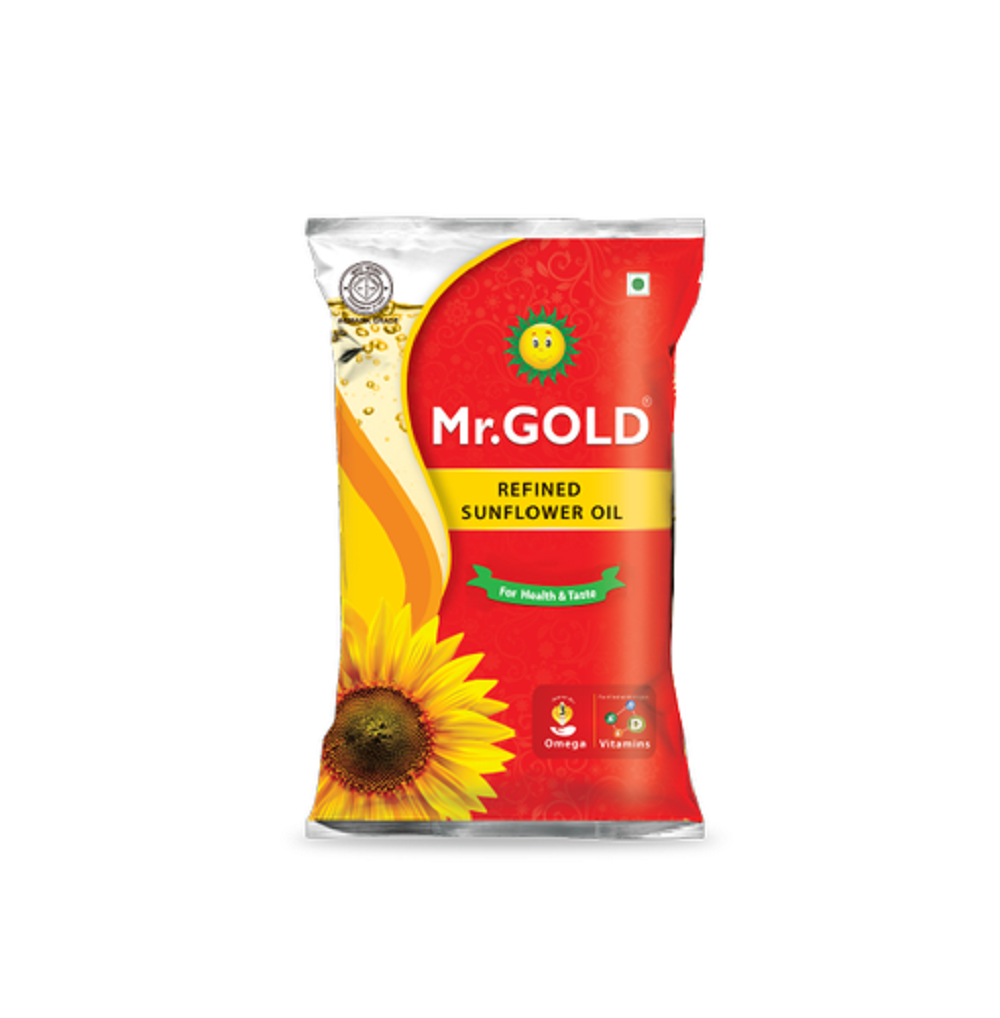 Mr Gold Refined Sunflower Oil 1L Pack
