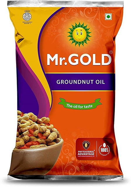 Mr Gold Groundnut Oil 1L Pack