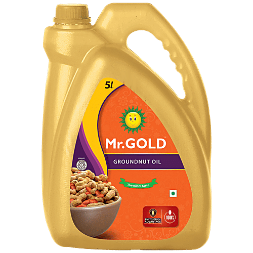Mr Gold Groundnut Oil 5L Can