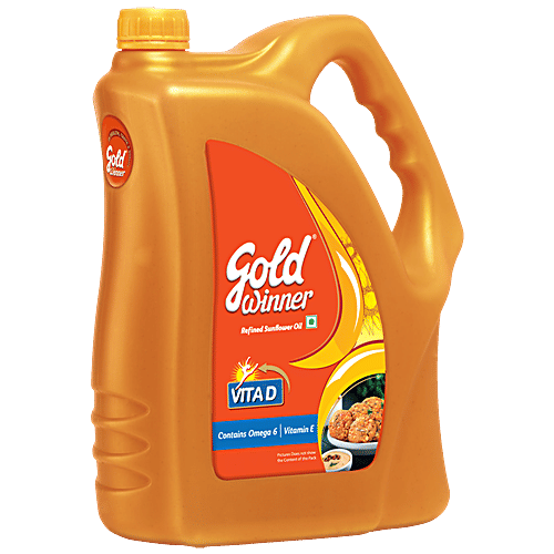 Gold Winner Refined Sunflower Oil 5L