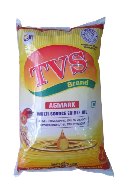 TVS Brand Agmark Multi Source Edible Oil 1L Pack